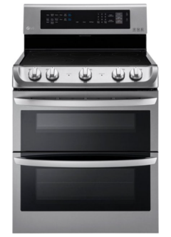 LG 7.3 cu. ft. Double Oven Electric Range with ProBake Convection Oven