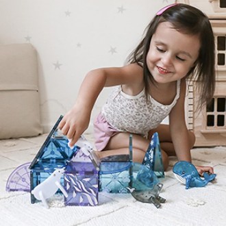 MAGNA-TILES  Arctic Animals 25-Piece Magnetic Construction Set