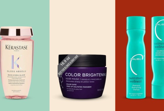 Shampoos and conditioners that protect your hair from UV rays and chlorines
