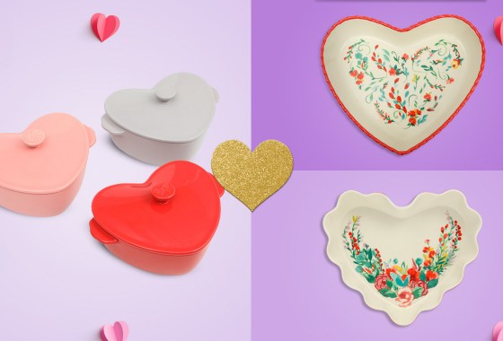 The Pioneer Woman's heart-shaped cookware is perfect for Valentine's Day