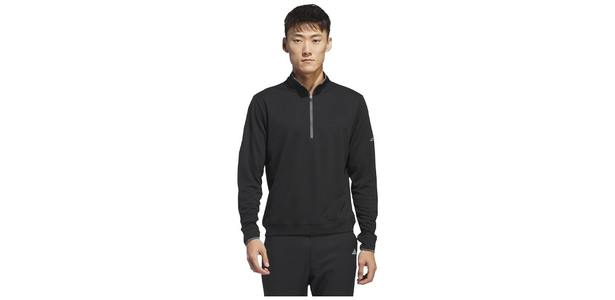 adidas Men's Lightweight Half-Zip Top