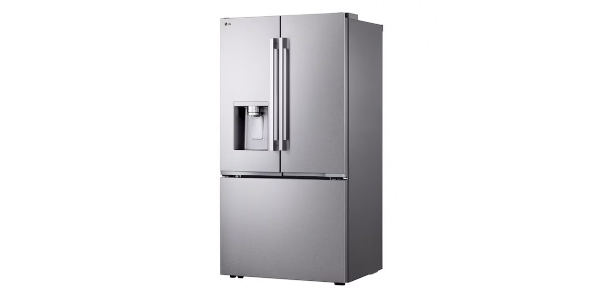 LG Counter-depth Zero Clearance 23.7-cu-ft Smart French-Door Refrigerator  LG Counter-depth Zero Clearance 23.7-cu-ft Smart French-Door Refrigerator