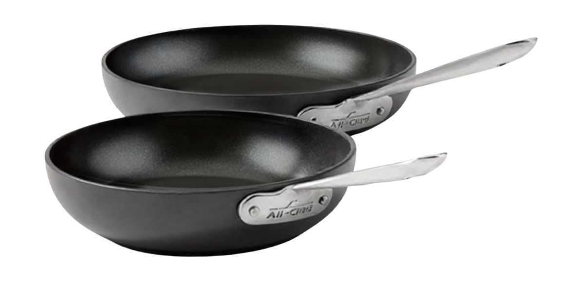 All-Clad HA1 Hard Anodized Non-Stick Fry Pan Set