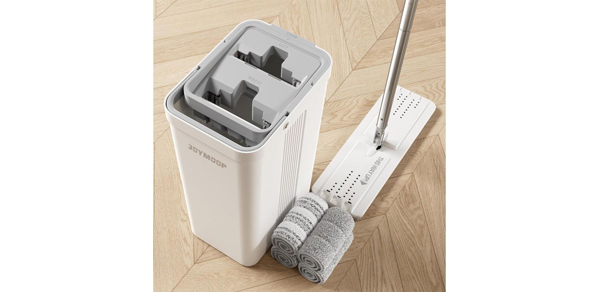 JOYMOOP Mop and Bucket with Wringer Set JOYMOOP Mop and Bucket with Wringer Set