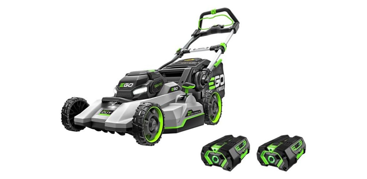 EGO LM2132SP-2 21-Inch 56-Volt Select Cut Self-Propelled Lawn Mower EGO LM2132SP-2 21-Inch 56-Volt Select Cut Self-Propelled Lawn Mower