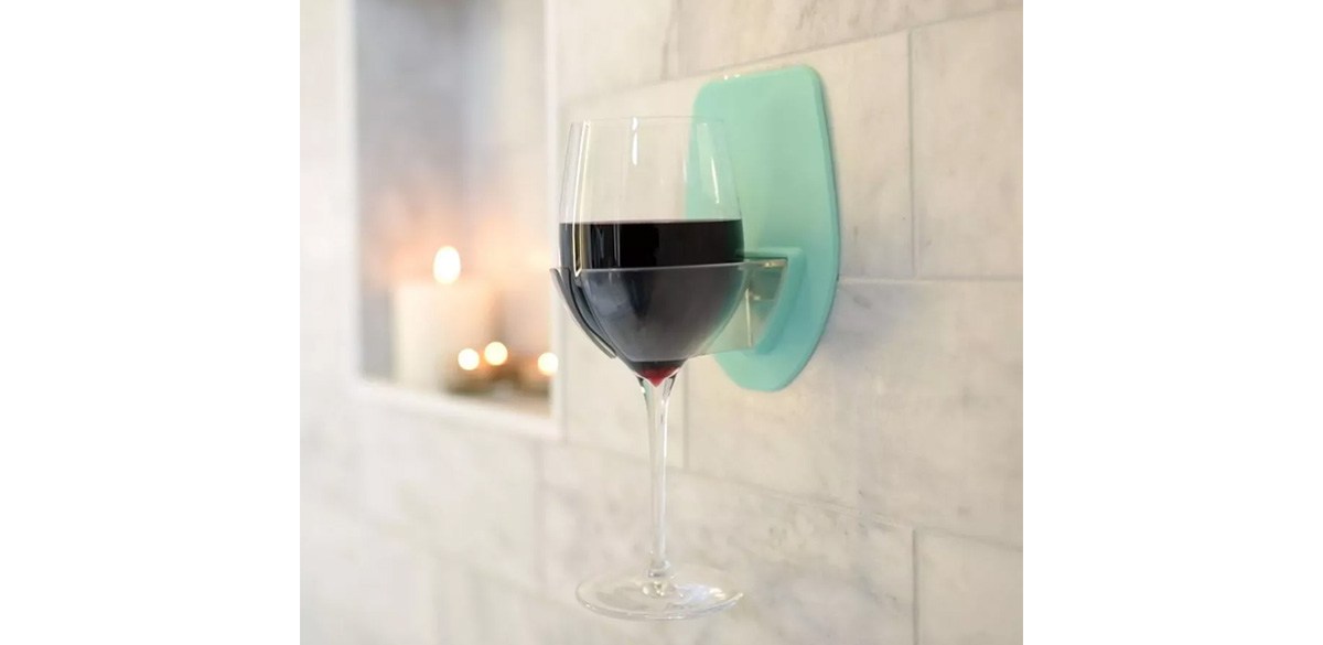 Bath Wine Holder Seafoam