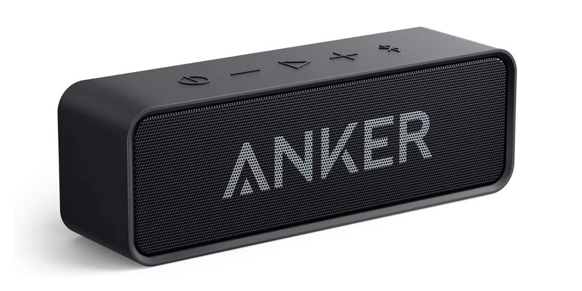Anker Soundcore Upgraded Bluetooth Speaker on white background
