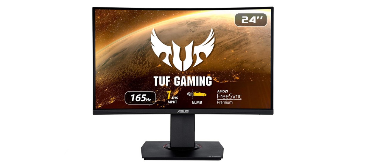 Asus TUF Gaming 23.6&quot; 1080P Curved Monitor