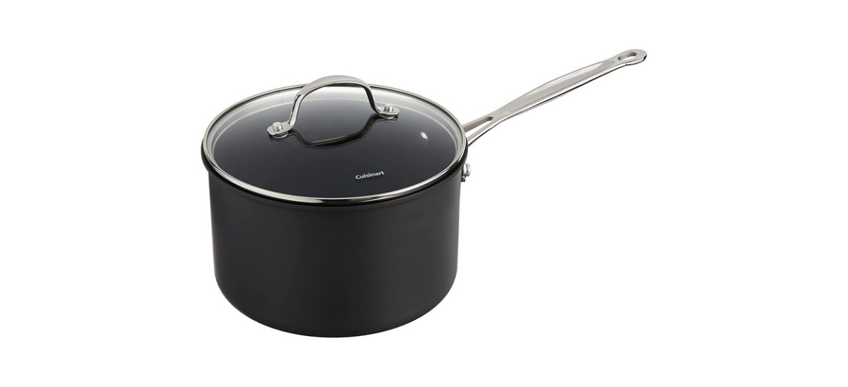 Cuisinart Chef’s Classic 4-Quart Nonstick Hard Anodized Sauce Pan