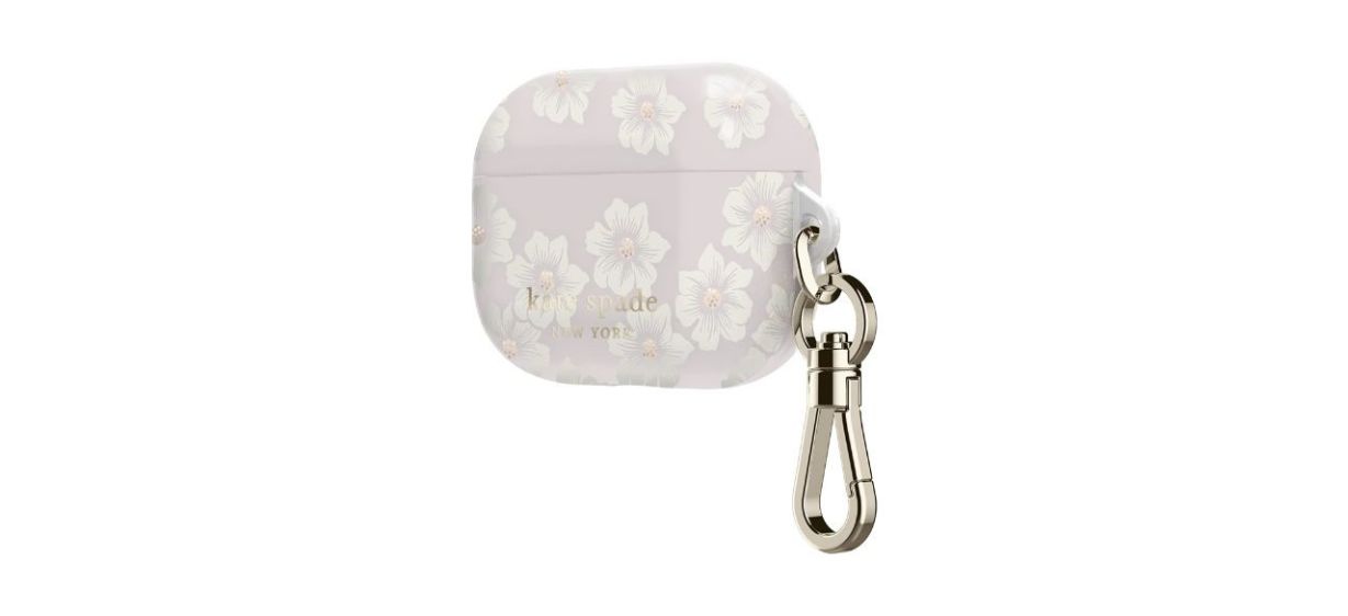 Best Kate Spade New York Airpods Pro Case in Hollyhock Cream 