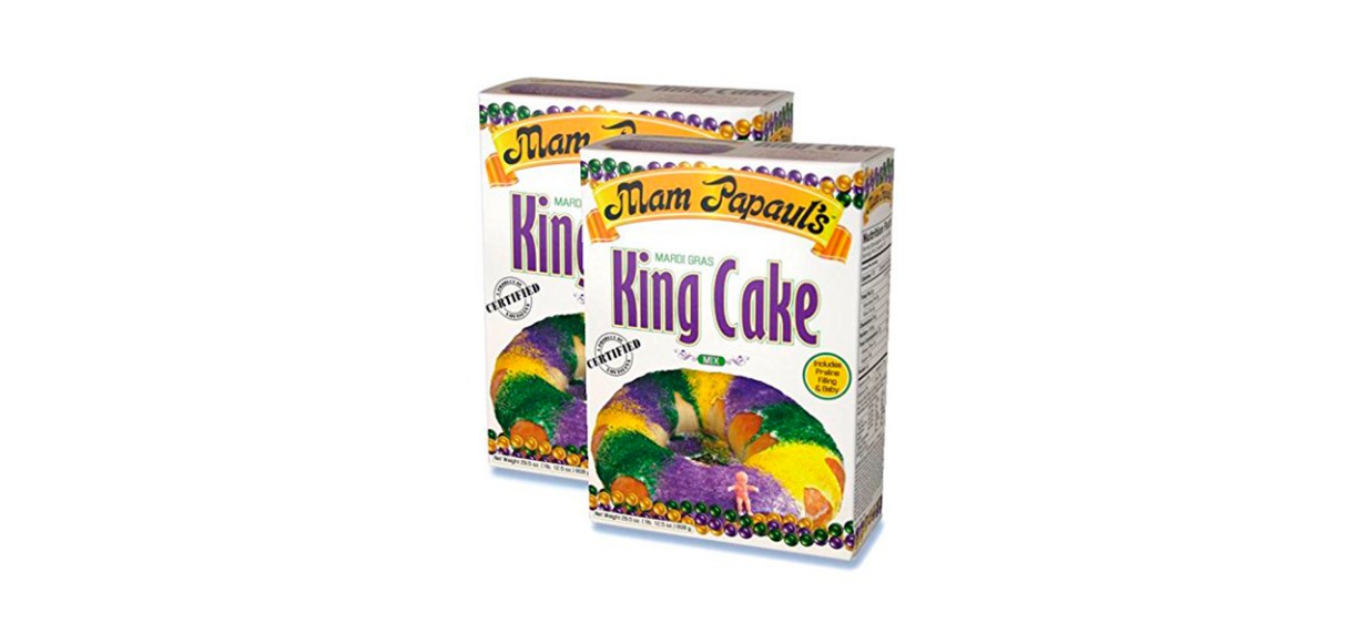 Best Mam Papaul’s King Cake Mix With Praline Filling