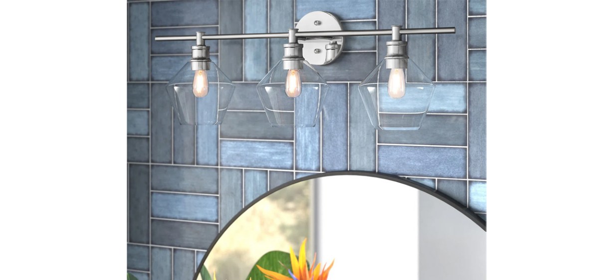 Best Mercury Row Sullivan Street 3-Light Dimmable Vanity Light