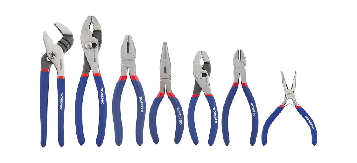 WorkPro 7-Piece Pliers Set WorkPro 7-Piece Pliers Set