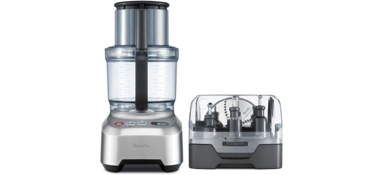 Breville Food Processor BFP800XL on white back Breville Food Processor BFP800XL on white back