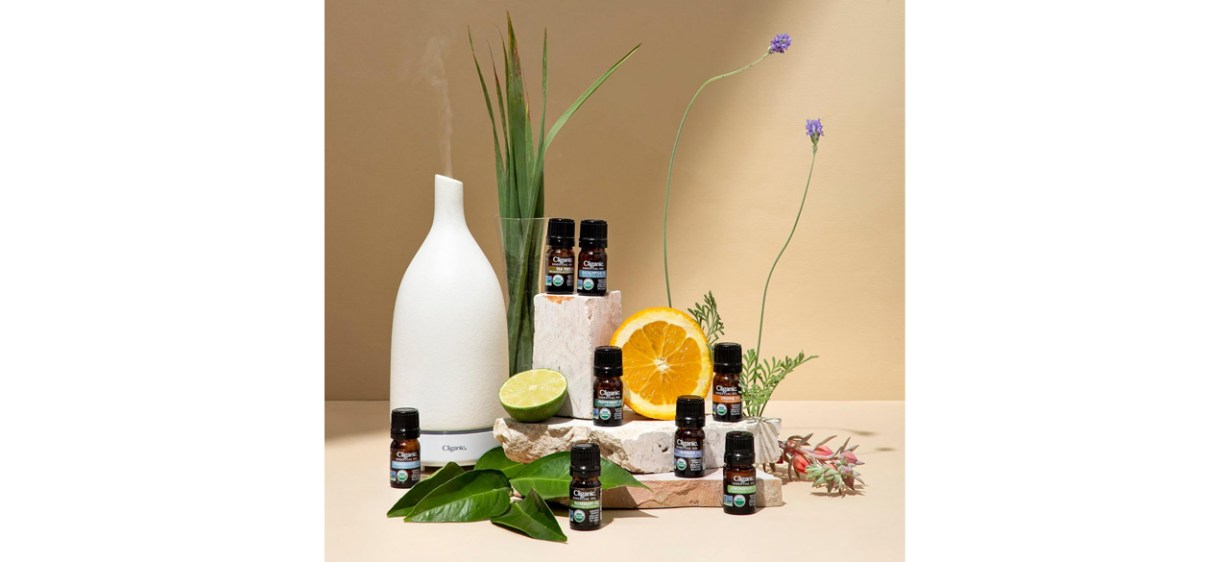 Cliganic Organic Aromatherapy Essential Oils Gift Set