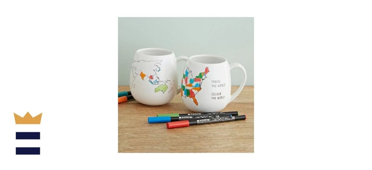 Color Map Mug