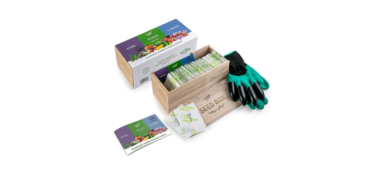 Garden Pack Seed Box Garden Pack Seed Box