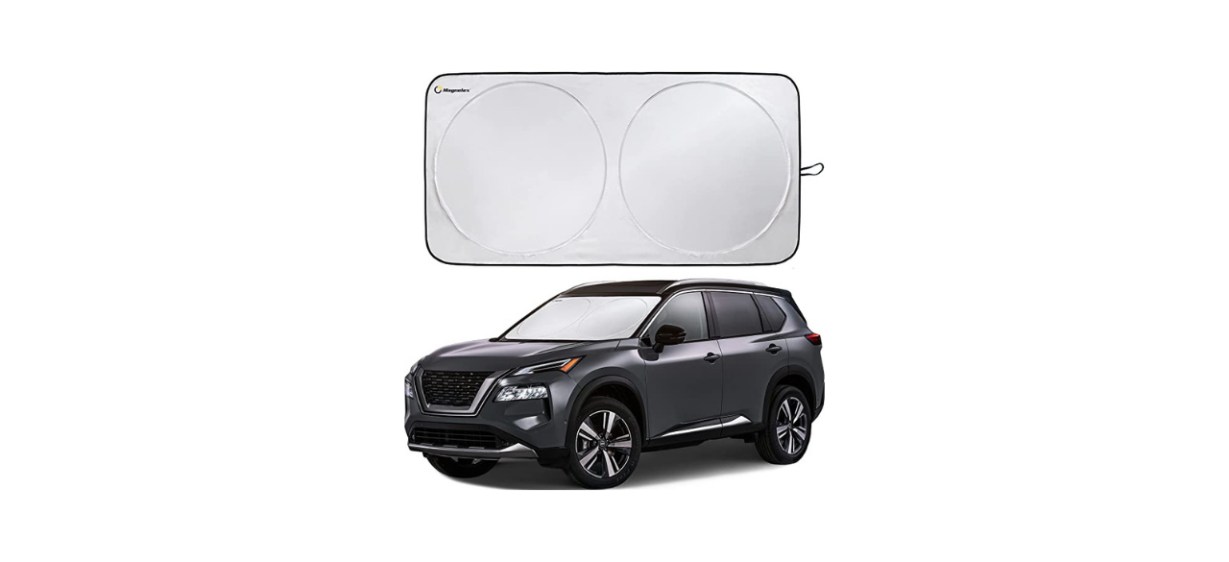 best Magnelex Car Heat Shield with Reflective Polyester Blocks