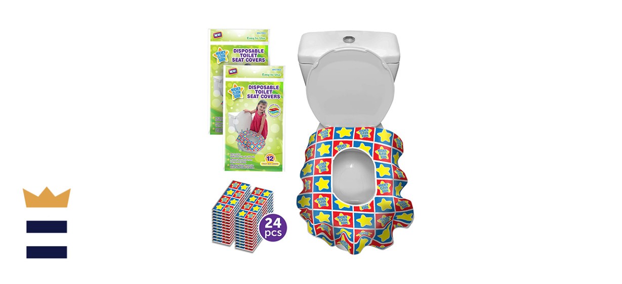 Mighty Clean Baby 24 Large Disposable Toilet Seat Covers