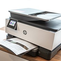 Printer printing test pages