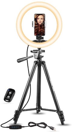 UBeesize 10" Selfie Ring Light