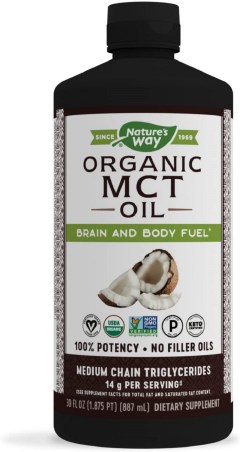 Nature's Way Organic MCT Oil 30oz
