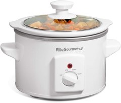 Elite Gourmet 1.5-Quart Slow Cooker