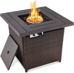 Best Choice Products 28in Gas Fire Pit Table