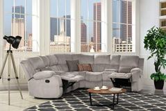 Divano Roma Furniture Classic Large Linen Sofa