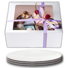 HeroFiber Cake Boxes with Cakeboards