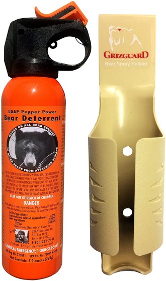 Udap Bear Spray with Holster