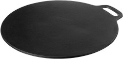 Victoria Cast Iron Cast Iron Round Reversible Griddle