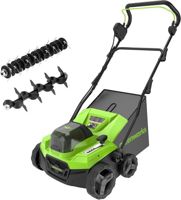 GreenWorks 40V 2-in-1 Dethatcher/Scarifier