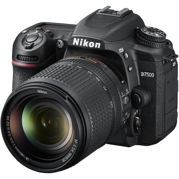 Nikon D7500 DSLR Camera with 18-140mm VR Lens