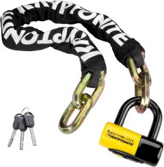 Kryptonite New York Fahgettaboudit Chain and Disc Lock