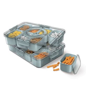 Cook with Color Snackle Box Lunch Box and Snack Container