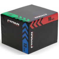 Titan Fitness Heavy Foam Plyometric Box