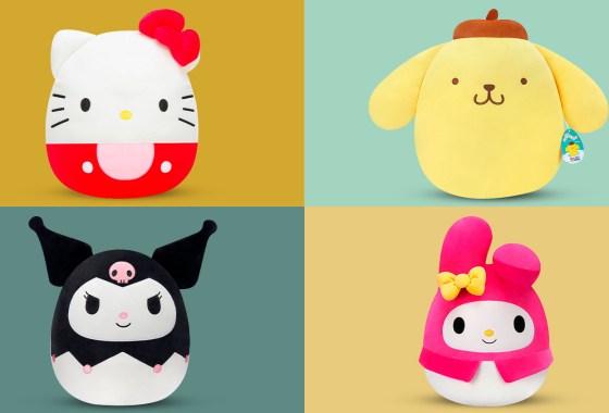 There’s a new Hello Kitty Squishmallow collection on Amazon
