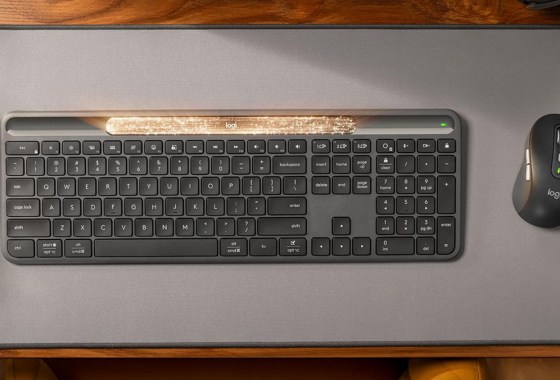 Logitech’s innovative new solar keyboard charges itself under any light source