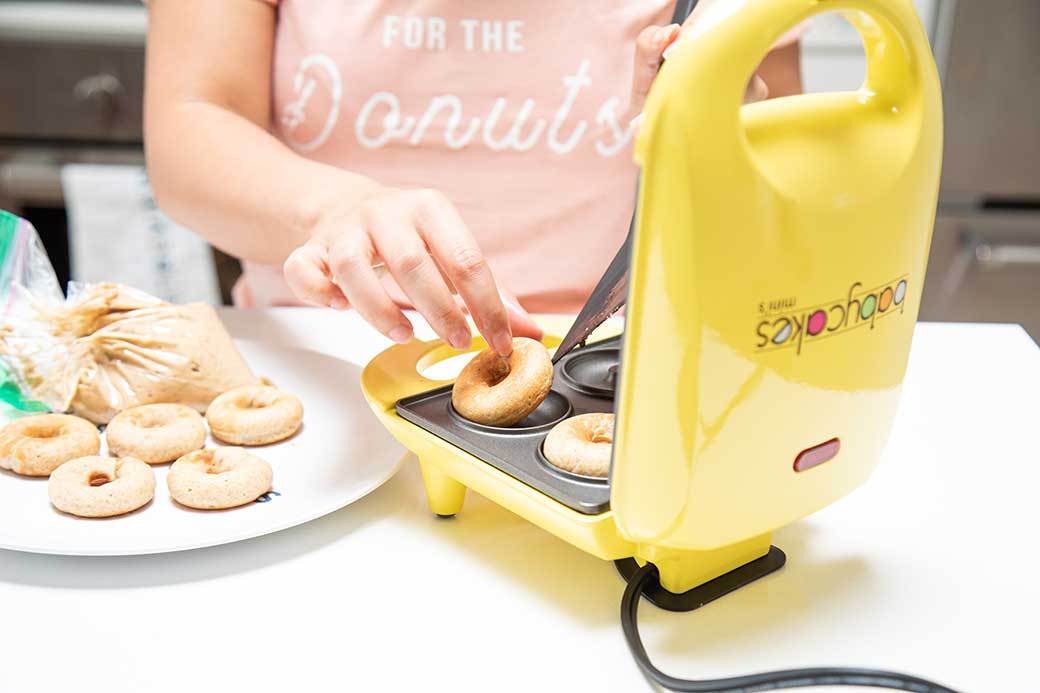 Babycakes Donut Maker, Mini Yellow