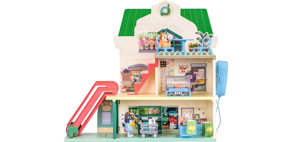 Bluey and Bingo Supermarket Playset