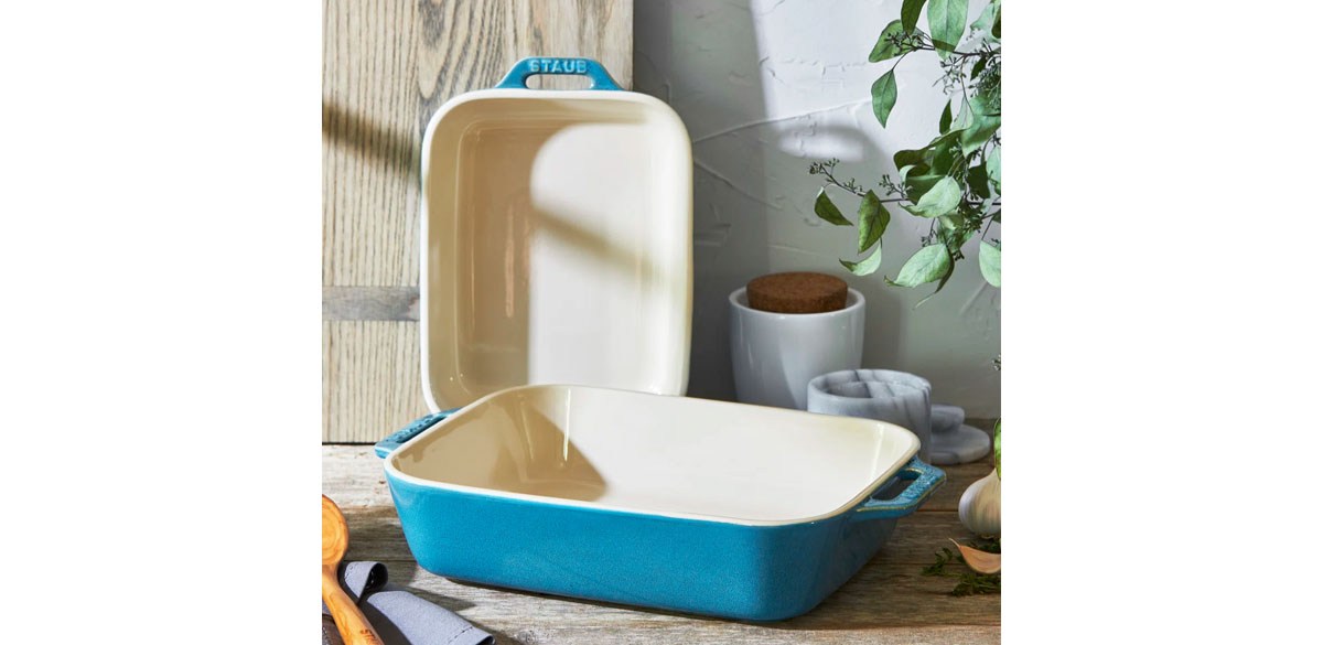 Staub Ceramique Rectangular Baking Dish Set 2 Piece