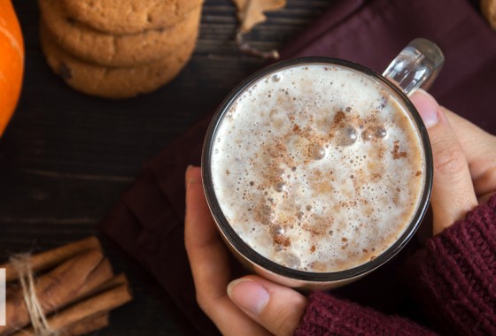 Everything you need to make a keto pumpkin spice latte