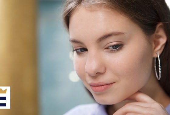 The best diamond hoop earrings