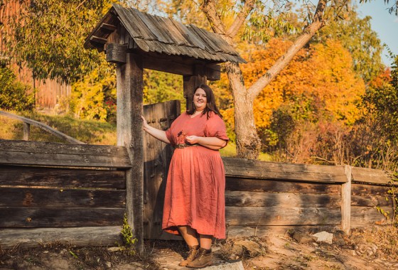 Best gold plus-size dress