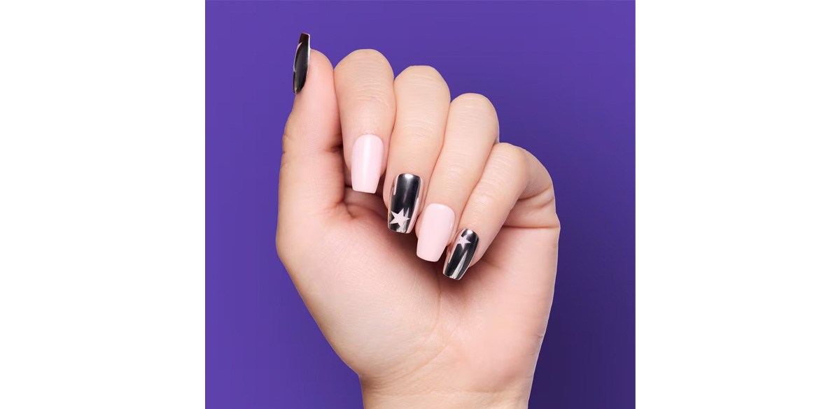 DIGI Pink Popstar Press-On Nails