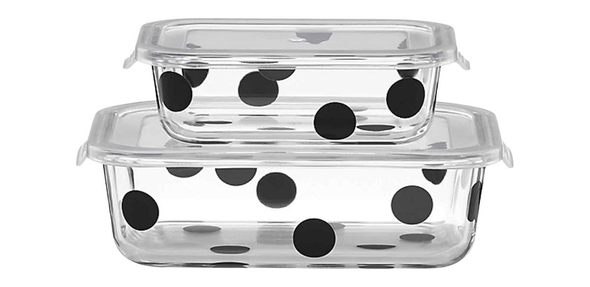 kate spade new york Deco Dot Two-Piece Rectangular