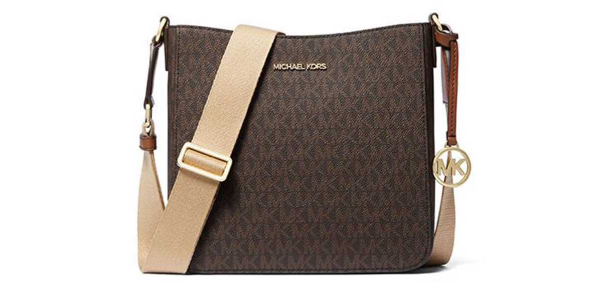 Michael Kors Womens Small Leather Crossbody Bag