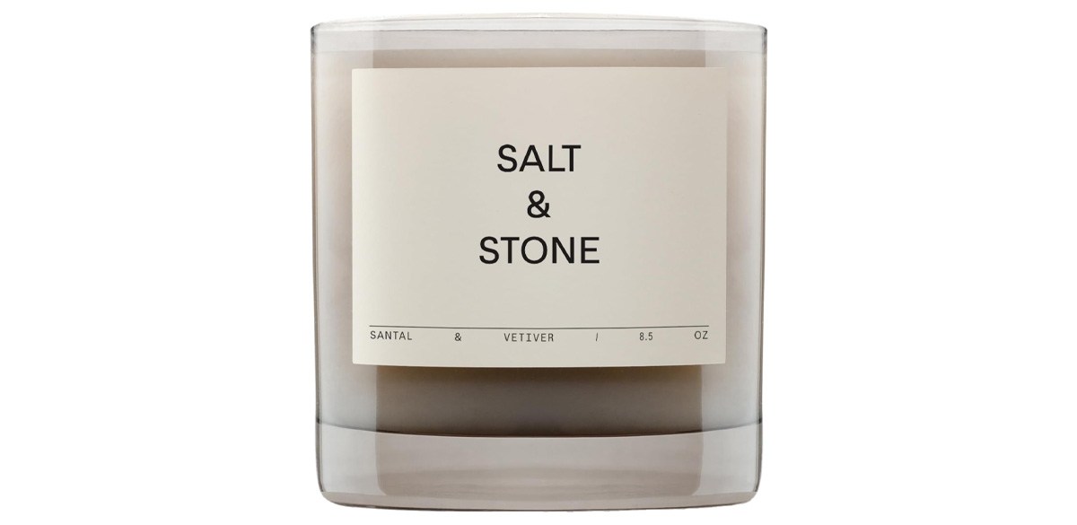 SALT &amp; STONE Scented Candle