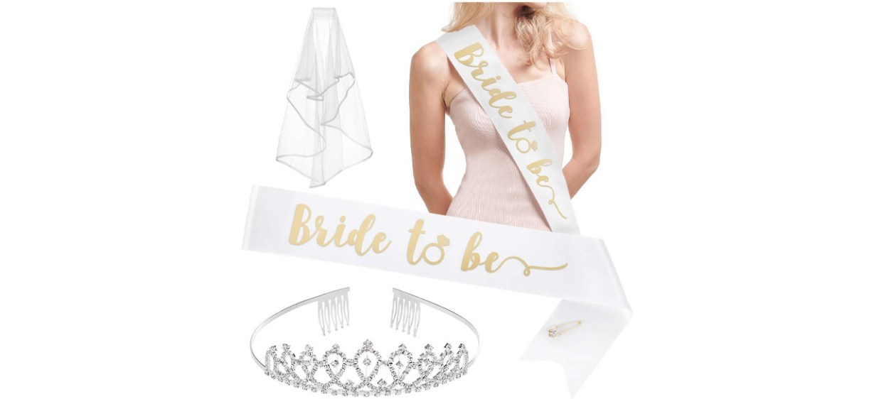 xo, Fetti Bachelorette Party Bride to Be Decorations Kit